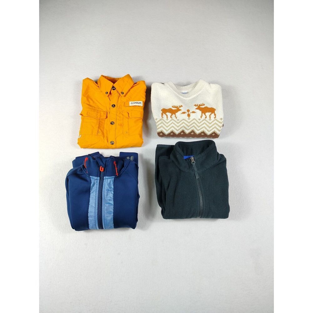 Magellan Gymboree Russell‎ Amazon Essentials Boys Small Multicolor Lot Of 4